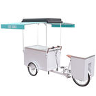 大きい積載量の顧客用電気アイス クリームの自転車のカート