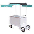 現代三輪車のアイス クリームのカート、アルミ合金のアイス クリームの販売のバイク