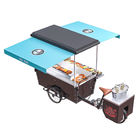 販売の移動式通りのバーベキューの三輪車のグリルの食糧カート